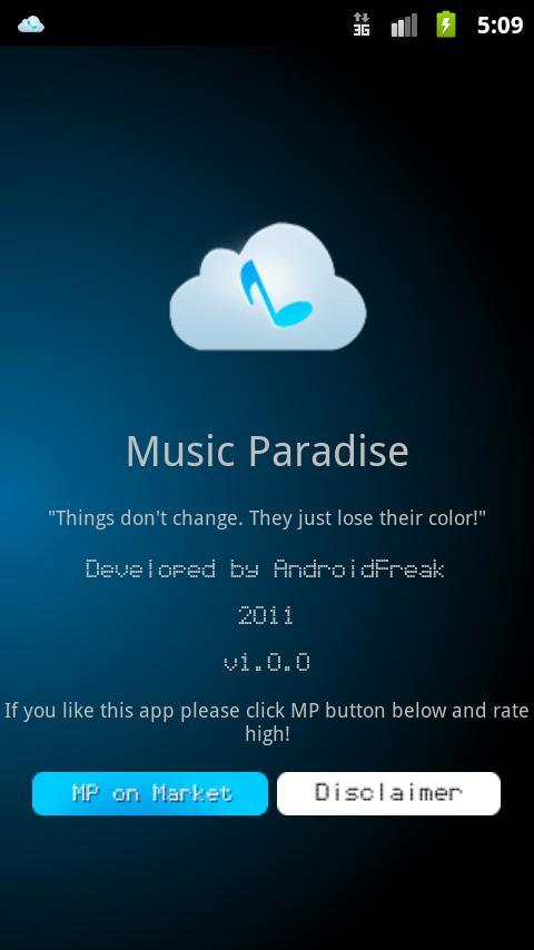 music paradise app for mac