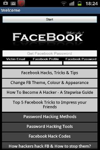 free facebook hacking tricks