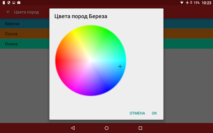 Цвета пород. Цвета пород на планшете. Что такое перечётка.