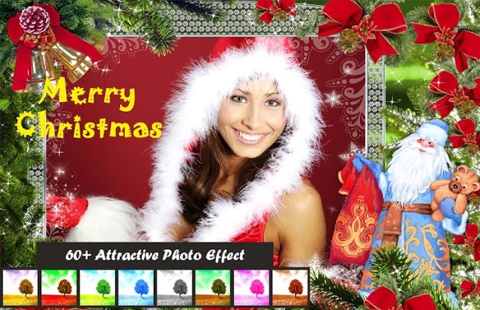 christmas frame free editor photo Frame Christmas  Download picart  Free Editor Photo