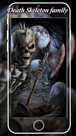 Death Skeleton Wallpaper HD मुफ्त डाउनलोड। 