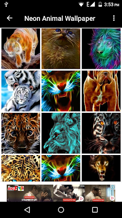 Neon Animal Wallpaper APK for Android - free download on Droid Informer