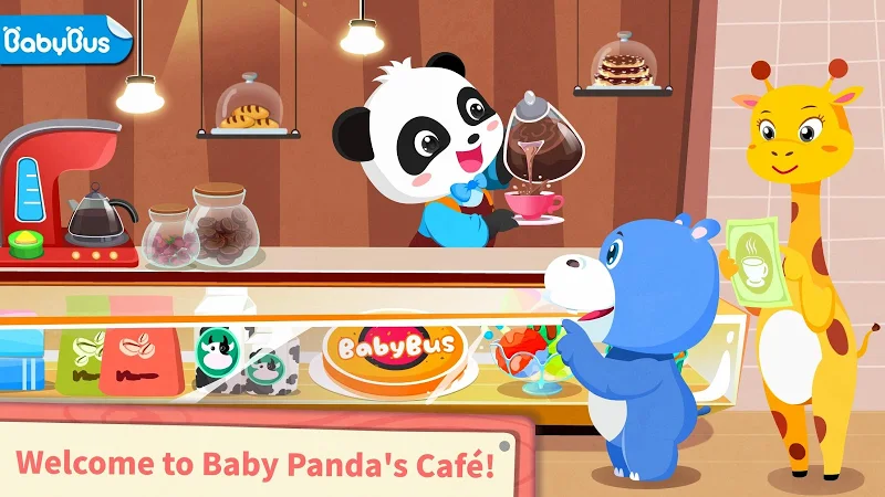 Baby Panda's Summer: Café téléchargement gratuit 
