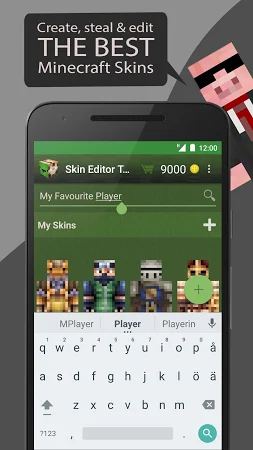 QB9 3D Skin Editor para Minecraft - Baixar APK para Android