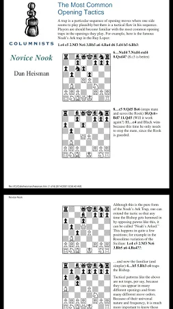 Free Chess Books PDF (Opening #1) ♟️ APK pour Android Télécharger