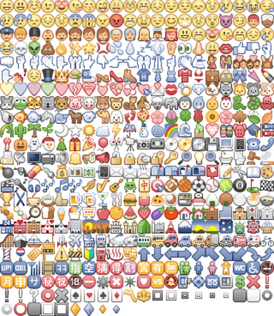 450 Facebook Emoji - Android Informer. Choose Your Emoticons, Copy And ...